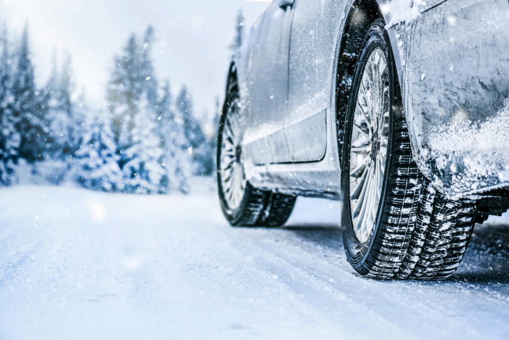 Winter-ready car hire in Budapest with snow tires